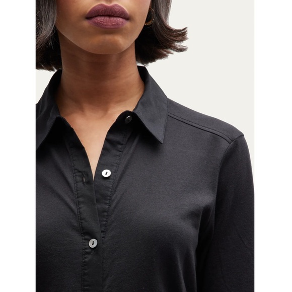 Theory Tops - THEORY
Riduro Organic Cotton Button-Up Shirt, Medium